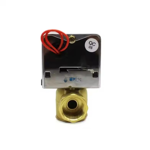 Vanne à boisseau sphérique motorisée à 2 voies en laiton, vanne de zone AC220V/AC24V avec levier de commande manuel - Product Image 5