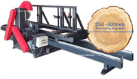 Scie portable multifonctionnelle Scie à ruban à lame circulaire Machine à découper les profilés en bois avec moteur diesel