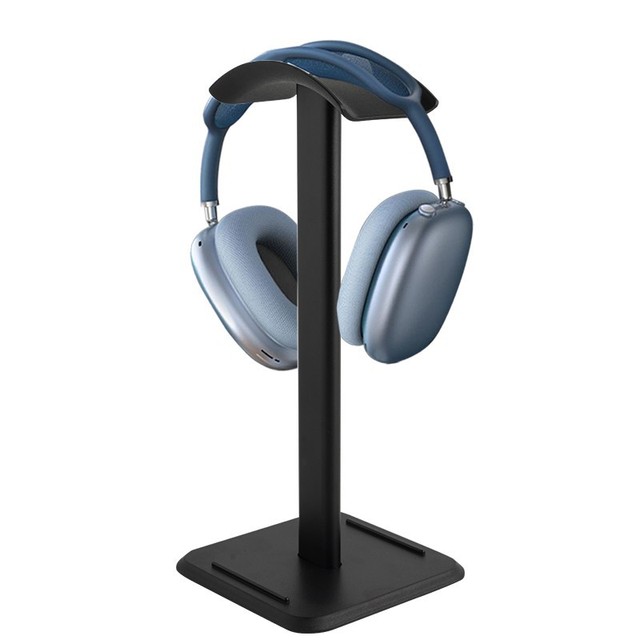 Aluminum Alloy & Plastic Phone Headset Holder Two-in-One Universal Computer Gaming Headset Stand for Desktop Display Suspension