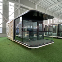 SINOSWAN SC110 Capsule Mobile de Luxe de 35 Pieds pour Habitations Polyvalentes, Cliniques et Plus Encore