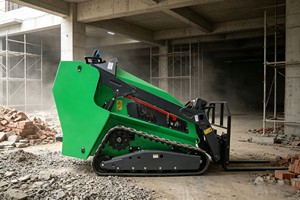 Mini-chargeuse sur pneus Cougars CG1050, capacité nominale de 1000 lb, moteur diesel <span class=keywords><strong>Dingo</strong></span> pour l'agriculture - Product Image 6