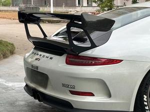 Passend für PAG 911 2014-2019 991 Doppeldeck-Heckstoßstange GT2 RS Carbon-Faser-Spoiler-Kit Schrauben Upgrade Anschraubbar - Product Image 6