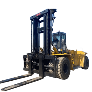 Nuevo Tipo de carretilla elevadora 30ton TCM fd300, carretilla elevadora diésel originalmente grande, carretilla elevadora de contenedores de 30ton con posicionador de horquilla - Product Image 3