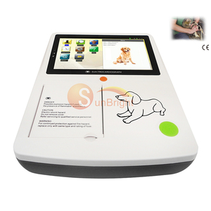 SUN-6032 <span class=keywords><strong>Machine</strong></span> <span class=keywords><strong>ECG</strong></span> à 12 dérivations à écran tactile de 7 pouces à 3 canaux pour <span class=keywords><strong>ECG</strong></span> médical haute résolution pour animaux - Product Image 1