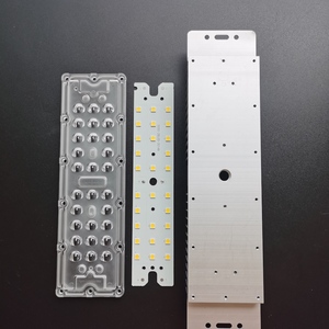 사용자 정의 28 포인트 90 도 SMD 5050 PC Led 렌즈 50W 터널 빛 - Product Image 4