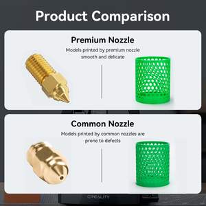 Buse Creality Ender 3 V3 SE 0,4 mm en laiton M6, accessoire d'imprimante 3D haute vitesse - Product Image 5