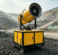 Canon à brouillard durable anti-corrosion pour environnements difficiles, équipement de lutte contre la poussière
