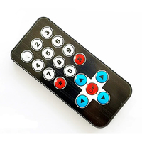 Télécommande universelle infrarouge IR, extension IR, apprentissage à distance, clavier 21 touches, sans fil, pour boîtier TV, lecteur MP3, contrôleur MCU 51