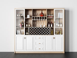 Aparador Modular de Madera Maciza Moderna con Diseño Ecológico y Construcción Duradera para el Hogar, Bar o Comedor - Venta Directa de Fábrica - Product Image 6