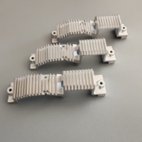 Radiateur Dissipateur de Chaleur LED en Aluminium Extrudé Anodisé Noir Série OEM 6000, Certification ISO9001 Norme Européenne, Pliage et Découpe