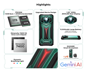 Ulefone Android mondial pas cher robuste Original <span class=keywords><strong>Unihertz</strong></span> 15 Version téléphones intelligents Oscal 5g 5 - Product Image 6