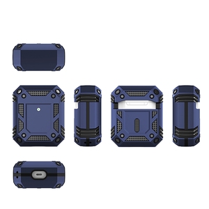 Estuche 2 en 1 de TPU y PC para Auriculares Inalámbricos, Funda Protectora a Prueba de Golpes para Auriculares de <span class=keywords><strong>iPhone</strong></span> - Product Image 5