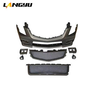 Langyu 08-13 ऑटो बॉडी पार्ट्स फ्रंट बम्पर असेंबली ग्रिल पीपी प्लास्टिक <span class=keywords><strong>cts</strong></span> v के लिए स्टाइल बॉडी किट - Product Image 2