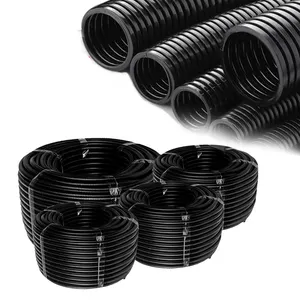 Spot Wholesale Flexible PP Material Plastic Conduit Tube Electrical Conduit Can Be Customizable