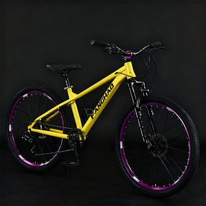 Nouveau <span class=keywords><strong>VTT</strong></span> 26 29 pouces 21 vitesses Dirt Jumper Vélo de montagne à suspension intégrale 26 pouces Vélo de descente pour hommes adultes Vélo pour hommes - Product Image 3