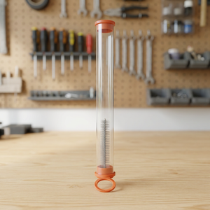 Étui de voyage transparent en plastique pour brosse à dents, avec bouchon à anneau, pour la salle de bain - Product Image 4