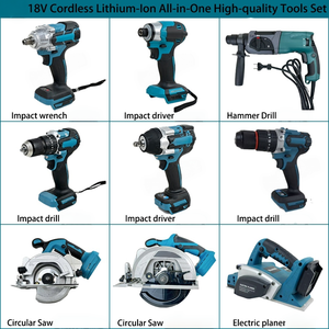 Ensemble d'outils industriels 28 pièces avec batterie lithium-ion 18V : clés, meuleuses – un ensemble d'outils électriques multifonctionnels. - Product Image 3
