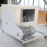 Ventilateur centrifuge à pales courbées vers l'arrière, insonorisé et haute pression, modèle HTFC-IV-28D, pour la ventilation des salles blanches (ODM/OEM)