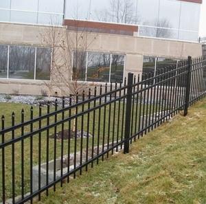 รั้วเหล็กเหล็กดัดรักษาความปลอดภัยกลางแจ้ง - Product Image 4