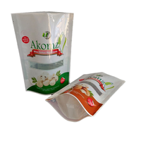 Sachets de champignons Shiitake séchés biologiques de haute qualité avec impression en héliogravure pour l'emballage de fleurs et de champignons