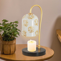 Lampe chauffante bougie rétro avec logo personnalisé pour mariage