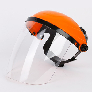 Great Brand Red Hand Held Welding Shield Hot Sale Plastic Anti-spray Face shields with High Quality - Product Image 3