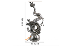 Dragon chinois porte-bonheur en résine 2026, décoration Feng Shui pour la maison et le bureau, figurines de dragon chinoises, statue de dragon Feng Shui de luxe, décoration