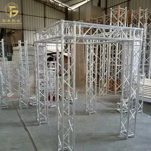 Custom Design Outdoor Square Spigot Beleuchtung Bühne Aluminium Truss System Display für Konzert veranstaltung