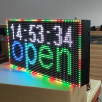 Panneau LED programmable WiFi KENSUN RGB couleur pleine, P10, panneau à messages LED de taille personnalisée pour la publicité en magasin