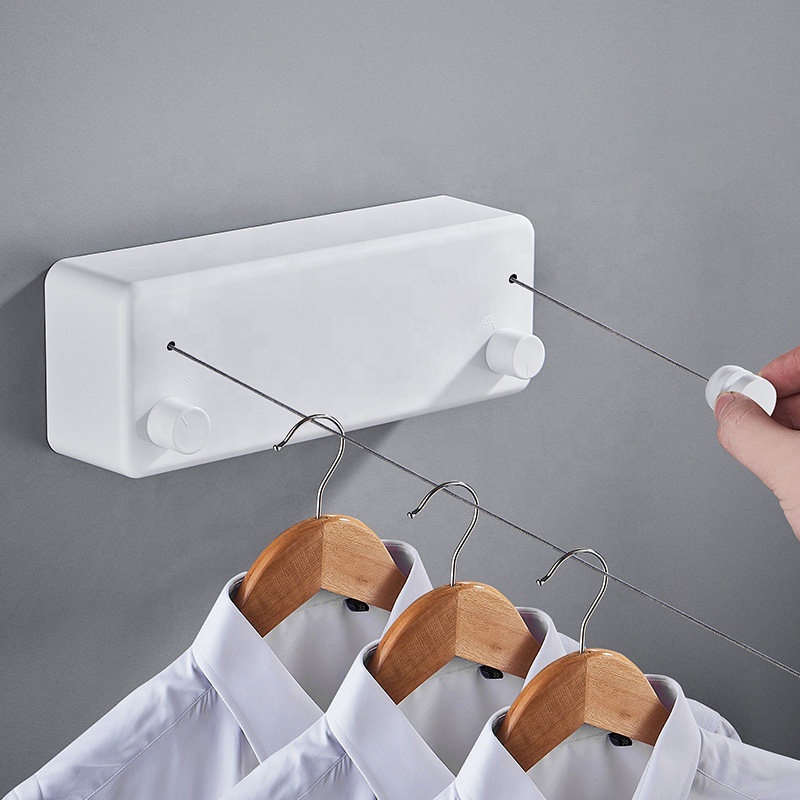 Riveda retractable clothesline portable heavy duty indoor and outdoor single clothes drying rack hotsell