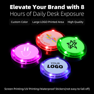 Tunnel LED Coaster à activation par le poids, multicolore, logo personnalisé, longue durée de vie de la batterie pour Diwali, Ramadan, Remise de diplôme, Pâques, Noël - Product Image 2