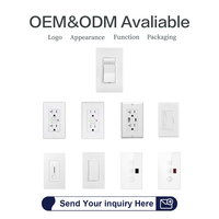 Hooanke Enchufe Inteligente WiFi Zigbee de 2.4GHz y 110-240V con Interruptor Regulador de Intensidad LED, Kit de 1000W, Compatible con Alexa y Google Home