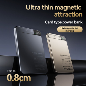 Yudong 2025 – Batterie externe magnétique ultra-fine en alliage d'aluminium, 5000 mAh et 10000 mAh – Meilleures ventes - Product Image 6