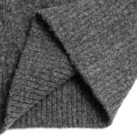 AiNear Großhandel Custom Logo Design Oem & Odm Langarm High Collar Einfarbiges Kabel Herren Angora Mohair Strick pullover
