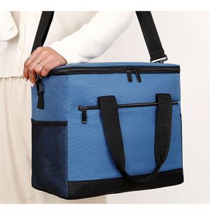 Sac isotherme portable réutilisable de grande capacité, imperméable, pour la plage, le pique-nique, le camping, vente en gros directe d'usine - Product Image 1