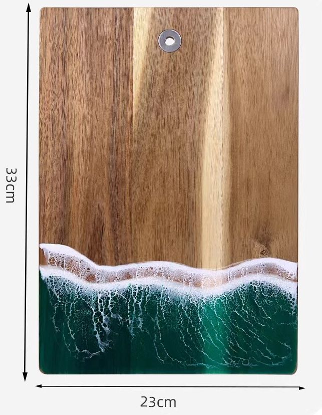 สีเขียว-33*23*1.5ซม.