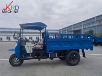Tricycle diesel à moteur, camion de transport à trois roues robuste pour l'agriculture, la construction, l'exploitation minière, capacité de charge élevée