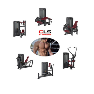 Machine de musculation professionnelle à tirage vertical et rameur à faible résistance, à charge par broches, pour la musculation des dos et des bras en salle de sport commerciale - Product Image 5