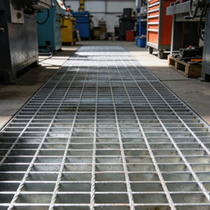 Prix du fabricant de caillebotis en acier galvanisé sur mesure <span class=keywords><strong>pour</strong></span> les couvercles de drainage extérieur en acier - Product Image 1