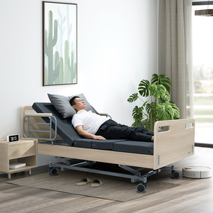 Lit électrique réglable pour seniors et adultes, usage domestique, couleur claire, couleur foncée, KYG 03, chambre à coucher - Product Image 1
