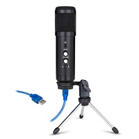Nouveau design microphone de jeu USB microphone à condensateur USB microphone à condensateur de bureau USB