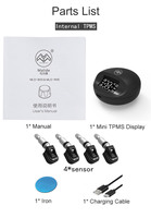 Capteur interne universel R10 capteur de système de surveillance de la pression des pneus TPMS pour Tesla Nissan 2016 433MHz 315MHz