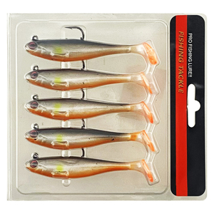 T-coda galleggiante fluviale Sub morbido esca fluorescente acqua dolce T-coda tenero esca spigola mandarino Culter <span class=keywords><strong>pesce</strong></span> Alburnus - Product Image 6