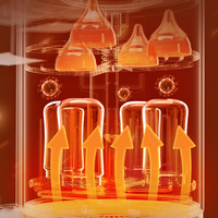 Lave-biberons et stérilisateur automatique pour bébé, mini machine de nettoyage et de désinfection de biberons de lait pour nourrissons, pour la maison