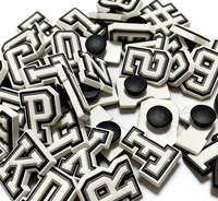 Charmes Alphabetiques DIY de Haute Qualité 2025, 26 Lettres et Chiffres, Charmes pour Sabots, Charmes Croclyeds