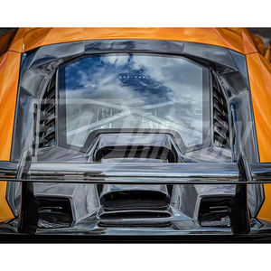 ชุดฝากระโปรงเครื่องยนต์และสปอยเลอร์หลังทำจากคาร์บอนไฟเบอร์แห้ง DRIFTON Performante สำหรับ Lamborghini Huracan LP610 LP580 EVO STO Tecnica - Product Image 4