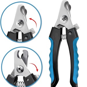 Paslanmaz Çelik Evcil Hayvan Tarağı ve Tırnak Kesme Seti, Tırnak Törpüsü ve İğneli Tarak ile Kediler ve Köpekler için - Temizlik ve Bakım Seti - Product Image 5