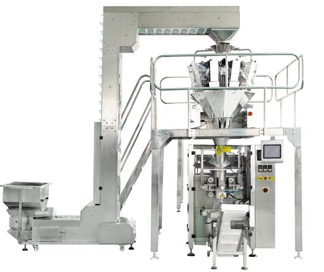 Automatic Nuts Granule Food Zipper Pouch Multihead Weigher Rotary Packing Premade Bag Doypack Multi-Function Packaging Machines