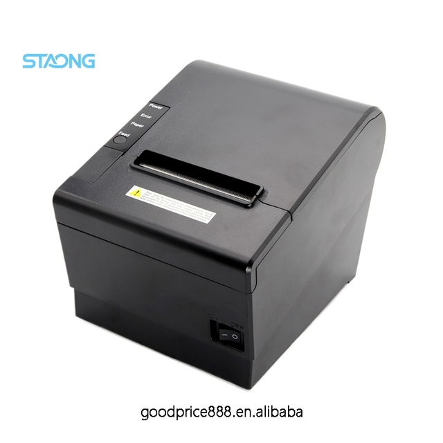 Hot Sale Pos Printer 80mm Thermal Receipt Desktop Printer with Auto-cutter Wireless Printing