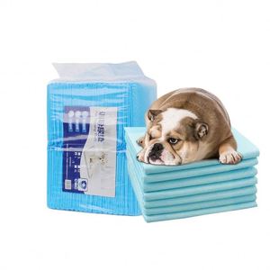 Tapis d'apprentissage hygiénique écologique et absorbant pour chiots, jetables et durables, pour l'entraînement des chiens - Product Image 1